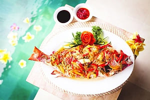 Holiday is  about eating out