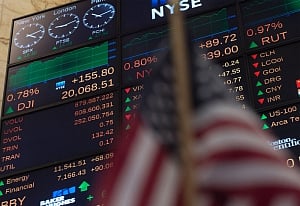 Dow closes above 24,000 for first time