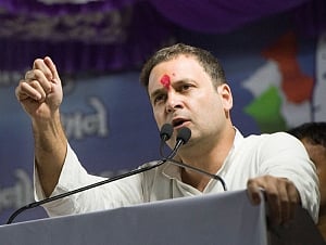 Rahul files nomination for Congress President