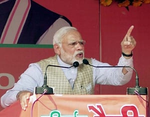 Modi terms Rahul Gandhi's elevation as 'Aurangzebi raj'