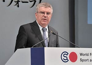 Bach regards ban on Russia as just reflecting reality
