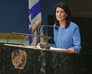 Haley to UN members: US will be 'taking names' on Jerusalem
