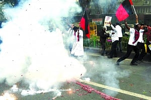 It was conspiracy: Raja, Kanimozhi