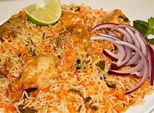 Chicken Biryani most ordered food item in 2017