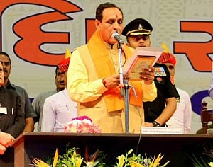 Vijay Rupani sworn-in as chief minister of Gujarat