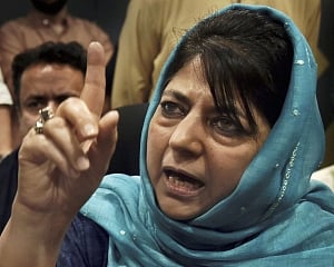 'Declaring suspects as terrorists on basis of sutli bombs premature': Mehbooba on NIA raids
