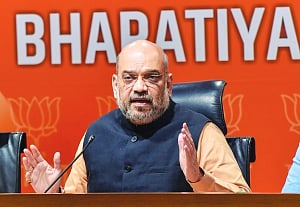 Shah: Cong didn't have guts for NRC