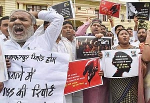 Shutdown against Bihar shelter home rape hit rail, road traffic