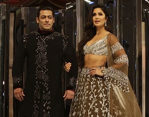 Salman, Katrina dazzle as show stoppers for Manish Malhotra