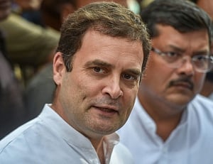 Rahul attacks govt on Doklam, says Swaraj 'buckled in front of Chinese power'