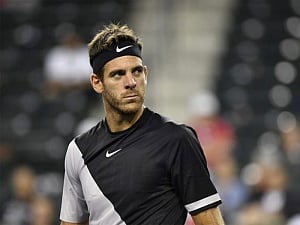 Juan Martin del Potro returns from break to win
