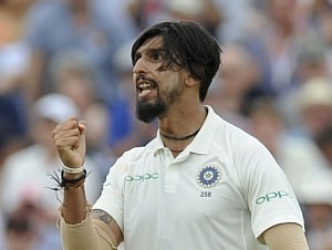 Ishant fined for animated celebration of Malan's dismissal