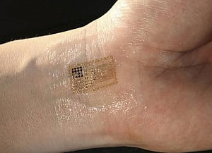 Electronic skin tattoos could monitor health