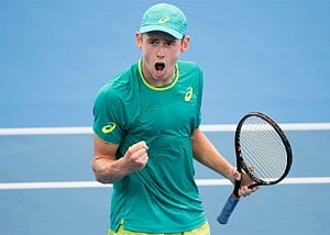 Australia's Alex de Minaur in Citi Open final