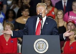 Trump reimposes sanctions on Iran; says open to new nuclear deal