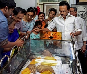 Stalin pens moving poem, asks can he address Karuna as father
