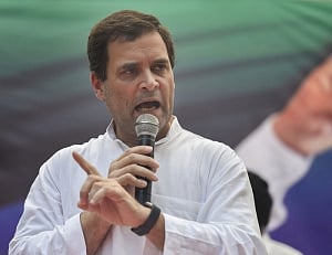 Rafale "biggest ever" defence scam: Rahul Gandhi