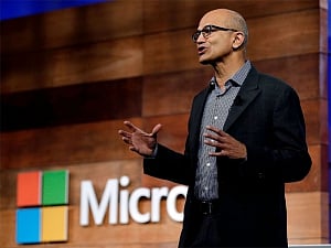 Microsoft boss Nadella rakes in USD 35 million in share sale