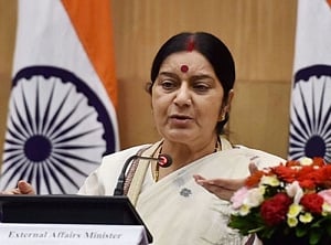Crucial to propagate, conserve Hindi in its pure form: Swaraj