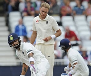 Indian players wear black armbands as mark of respect to Vajpayee, Wadekar