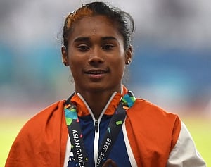 I was nervous before my race: Hima