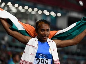 Asiad 2018: Sprinters Dutee, Hima enter 200m semis