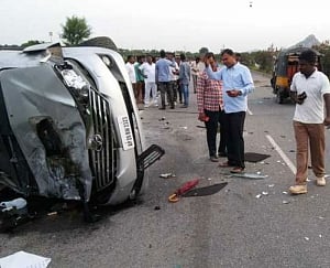 NTR's son, ex-MP Harikrishna dies in road accident