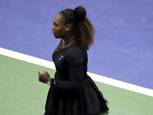 It's all Serena in all-Williams US Open clash