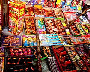 640 kg firecrackers seized from 3 different areas in north Delhi