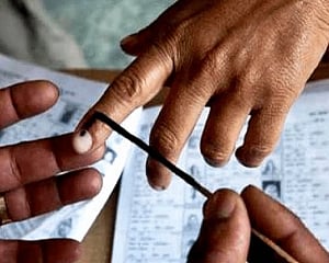 About 35% polling reported till 1 pm in Karnataka by-polls