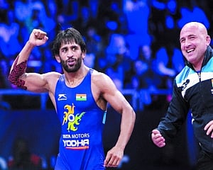 Bajrang ranked number 1 in world