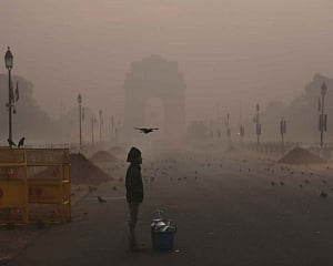 Cold Friday morning in Delhi; air quality 'very poor'
