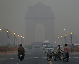 Delhi's air quality slips to poor category