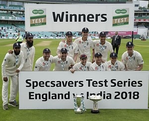 England beat India by 118 runs, win five-match Test series 4-1