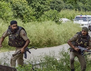 Five militants killed in J&K
