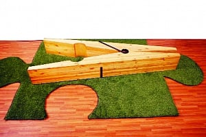 From wall to the floor