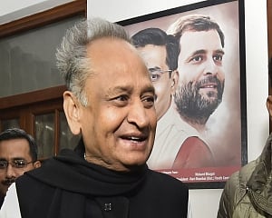 Gehlot sworn in as Rajasthan CM, Pilot Deputy CM