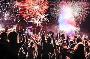 House party on New Year