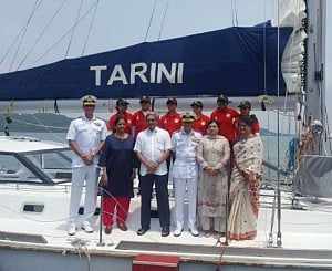 Indian Navy offers lots of opportunities for women who wish to join it: INSV Tarini crew members