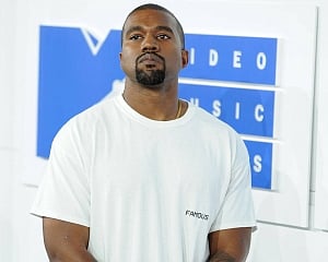 Kanye West caught 'stealing' jewellery from fashion show