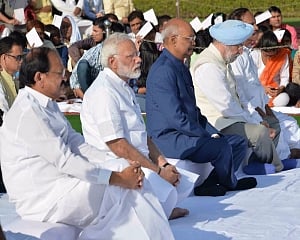 Kovind, Naidu, Modi pay tributes to Shastri on his birth anniversary
