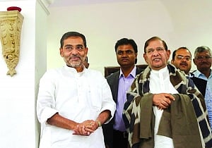 Kushwaha set to dump NDA for Sharad for respectable seats
