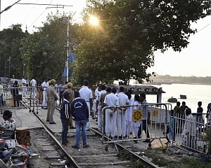 Locals continue protest at train accident site in Amritsar