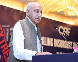 M J Akbar returns home, says there will be statement later
