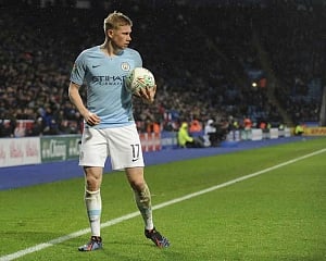 Man City's De Bruyne upbeat as he bids to put injuries behind him