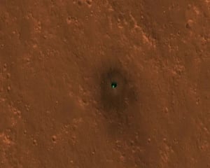 Mars InSight lander seen in first images from space: NASA