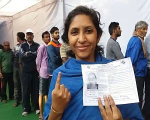 13% polling registered in MP