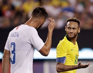 Neymar, Firmino on target as Brazil cruise over USA