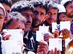 Polls undeterred by terrorist threats