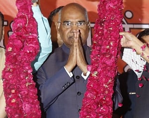 President Kovind visits Hindu temple complex in Vietnam